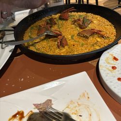 La Dehesa Cafe - Crab with rice. Loved it.