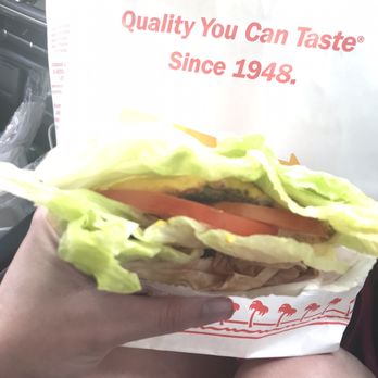 In-N-Out Burger - Protein burger minus onions add mustard - Burgers Near Me - Irving, Texas