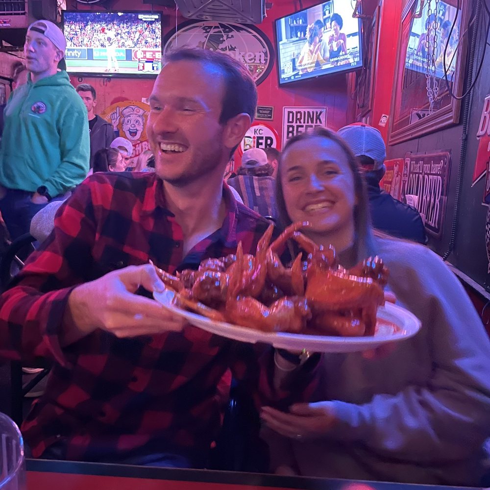 These are hot buffalo chicken wings! These are hot buffalo chicken wings!