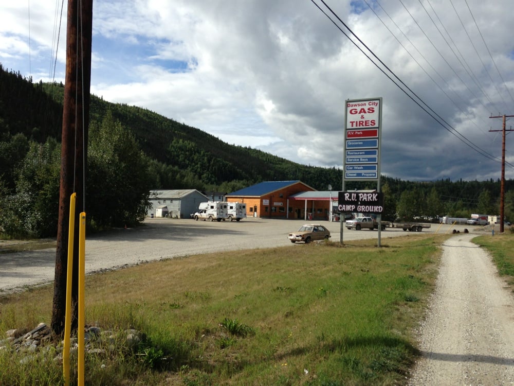 DAWSON CITY GAS & TIRES Updated August 2024 Klondike Highway, Marsh
