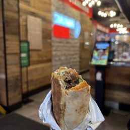 Queen wrap with beef and lamb, loved this one more than the chicken (just my preference though)