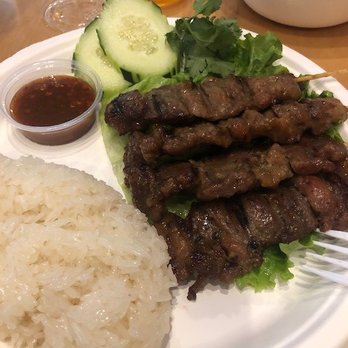 Too Thai Street Eats - Moo Ping - Thai Near Me - Carrollton, Texas