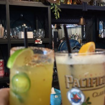 Corolla Cantina - Cheers! Mango Jalapeño Marg and Cantina Smash - Seafood Near Me - Corolla, North Carolina