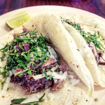 El Sazon Mexican Restaurant - Lengua tacos - Mexican Near Me - Sturgeon Bay, Wisconsin