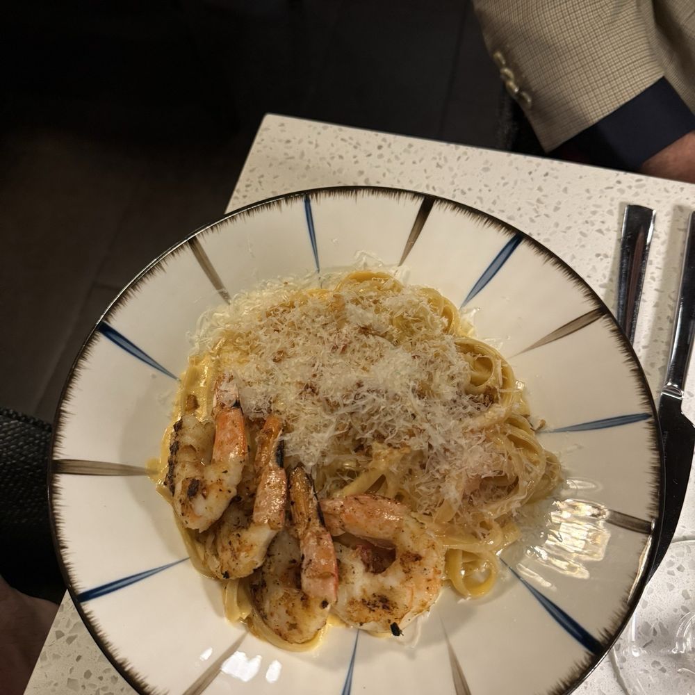 The Continental - Prawns Fettucine - French Near Me - Calgary, Alberta The Continental - Prawns Fettucine - French Near Me - Calgary, Alberta
