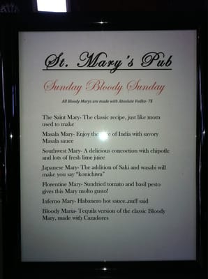 Menu photo 3 St Marys Pub San Francisco, CA Menu photo 3 St Marys Pub San Francisco, CA