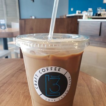 L3 Craft Coffee - Samoas girl scout cookie iced coffee - Coffee & Tea Near Me - Cypress, Texas