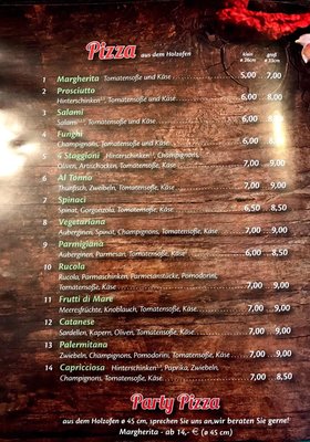 Menu photo 5 Pizzeria Dona Bergisch Gladbach, NW