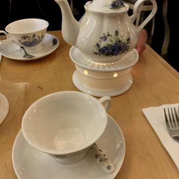 Prince Tea House - Tea is served in a teapot that is placed on top of a candle so it stays warm - Tea Rooms Near Me - Flushing, New York Prince Tea House - Tea is served in a teapot that is placed on top of a candle so it stays warm - Tea Rooms Near Me - Flushing, New York