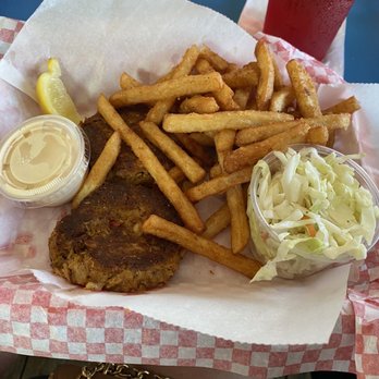 TC's Front Porch - Crab cake basket - American Near Me - Navarre, Florida TC's Front Porch - Crab cake basket - American Near Me - Navarre, Florida