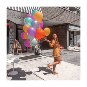 Dolce Bakery - Helium latex or foil balloons available in store - Bakeries Near Me - Toronto, Ontario