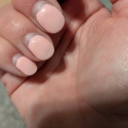 Builder in a Bottle - color came out a bit thin but otherwise happy. But Nail Bar refused to soak off and wanted to file Builder in a Bottle - color came out a bit thin but otherwise happy. But Nail Bar refused to soak off and wanted to file
