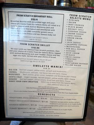 Menu photo 6 From Scratch Restaurant Carmel, CA Menu photo 6 From Scratch Restaurant Carmel, CA