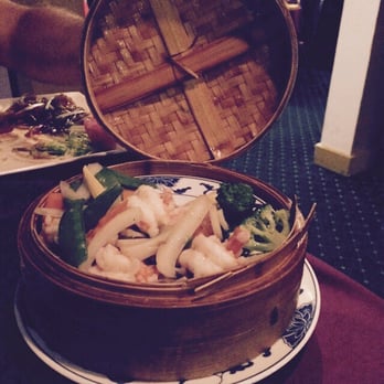 Panda House Chinese Restaurant - Steamed shrimp and veggies one of the most flavorful steamed dishes ever had!! - Chinese Near Me - Stratford, Connecticut