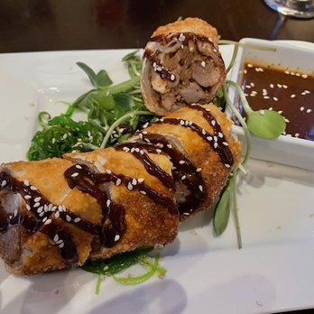 Silver Fork - Duck Egg Roll - New American Near Me - Manchester, Vermont