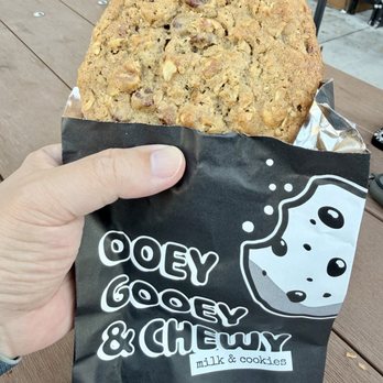 Milk & Cookies - Cowboy Cookie (Jumbo) - Bakeries Near Me - Fullerton, California Milk & Cookies - Cowboy Cookie (Jumbo) - Bakeries Near Me - Fullerton, California