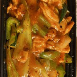 Hong Kong Star Noodle House - Chicken in Red Curry & Coconut Sauce
