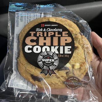 Jimmy John - Triple Chip Cookie - Sandwiches Near Me - Saratoga Springs, Utah Jimmy John - Triple Chip Cookie - Sandwiches Near Me - Saratoga Springs, Utah