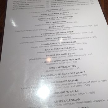 Beatrix - Brunch menu 01/15/17 - New American Near Me - Chicago, Illinois Beatrix - Brunch menu 01/15/17 - New American Near Me - Chicago, Illinois
