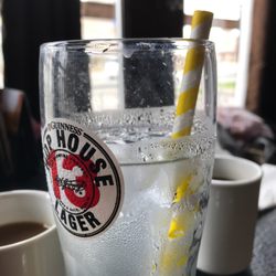 The Leaside Pub - Stopped in for brunch, great prices. And paper straws! Kudos for caring about the environment!