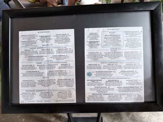 Menu photo 1 Café Hagen Seattle, WA
