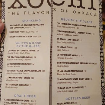 Xochi - Xochi Menu Cover - Mexican Near Me - Houston, Texas Xochi - Xochi Menu Cover - Mexican Near Me - Houston, Texas