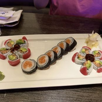Shio Ramen & Bar - Cherry blossom and salmon roll - Ramen Near Me - Phoenix, Arizona Shio Ramen & Bar - Cherry blossom and salmon roll - Ramen Near Me - Phoenix, Arizona