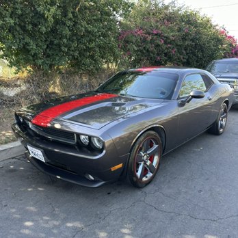 GM Auto Spa Detailing - Dodge Challenger received a Exterior wash and Clay Bar Treatment + Waxed and interior full detailed - Auto Detailing Near Me - Mission Hills, California GM Auto Spa Detailing - Dodge Challenger received a Exterior wash and Clay Bar Treatment + Waxed and interior full detailed - Auto Detailing Near Me - Mission Hills, California