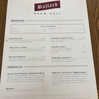 Ballard Brew Hall - Burgers Near Me - Seattle, Washington Ballard Brew Hall - Burgers Near Me - Seattle, Washington