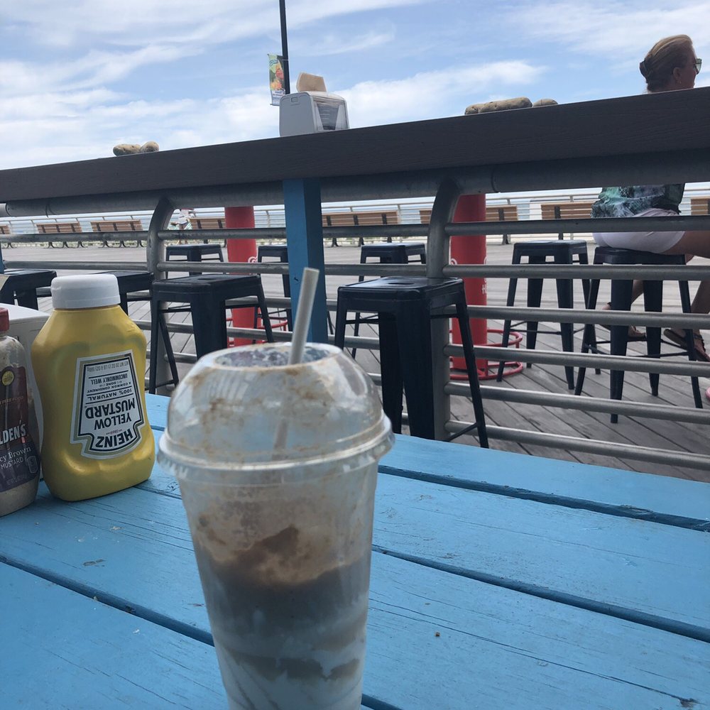 Beach Burger - Dr. Pepper float with Vanilla I've cream - Burgers Near Me - Long Beach, New York Beach Burger - Dr. Pepper float with Vanilla I've cream - Burgers Near Me - Long Beach, New York
