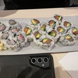 Three rolls of
