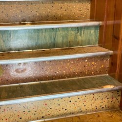Maryland Biodetection - Common asbestos stair covering