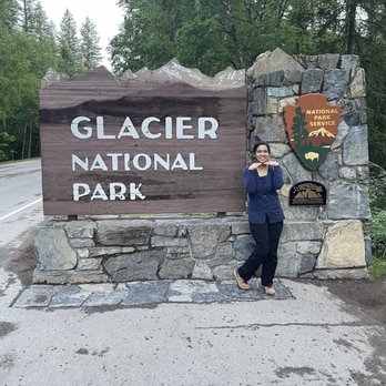 Glacier National Park - Entrance sign at West Glacier-Apgar. There's another on the St. Mary's side - Parks Near Me - West Glacier, Montana Glacier National Park - Entrance sign at West Glacier-Apgar. There's another on the St. Mary's side - Parks Near Me - West Glacier, Montana