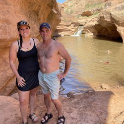 North Fork Millcreek Canyon - Waterfall and swimming hole.