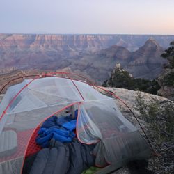 Grand Canyon - North Rim - Wow, our camping spot at Cape Final!