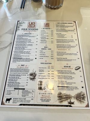 Menu photo 2 Four Seasons - Vietnamese Kitchen Reno, NV Menu photo 2 Four Seasons - Vietnamese Kitchen Reno, NV