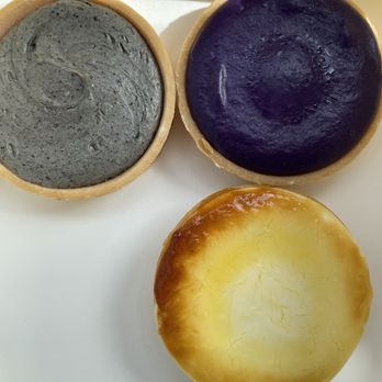 Uncle Tetsu - Black sesame, ube, original cheese tarts - Desserts Near Me - Katy, Texas