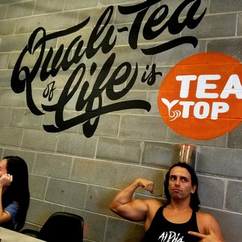 Tea Top - Tea tering on the brink - Bubble Tea Near Me - Houston, Texas Tea Top - Tea tering on the brink - Bubble Tea Near Me - Houston, Texas