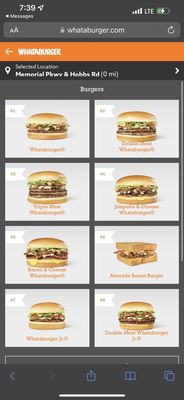 Menu photo 4 Whataburger Huntsville, AL Menu photo 4 Whataburger Huntsville, AL