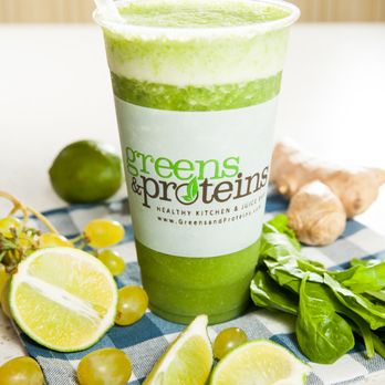 Greens and Proteins - Ginger Green Juice - Juice Bars & Smoothies Near Me - Las Vegas, Nevada Greens and Proteins - Ginger Green Juice - Juice Bars & Smoothies Near Me - Las Vegas, Nevada