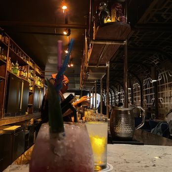 Astoria DC - Yummy mezcal drink by awesome blond bartendress!' - Szechuan Near Me - Washington, DC, District of Columbia