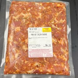 The Cut Room - Bulk hot Italian sausage