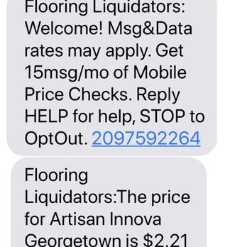 Flooring Liquidators - Pricing that went way up within 5 minutes of this quote. - Flooring Near Me - San Diego, California