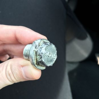 Grease Monkey - Stripped drain plug. - Oil Change Stations Near Me - Highland, California