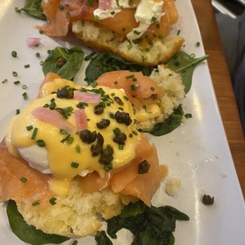 Ruby Slipper Central Business District - Smoked Salmon Bennie - Breakfast & Brunch Near Me - New Orleans, Louisiana Ruby Slipper Central Business District - Smoked Salmon Bennie - Breakfast & Brunch Near Me - New Orleans, Louisiana