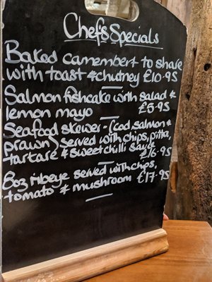 Menu photo 2 Sir Henry's Aveley, ESS