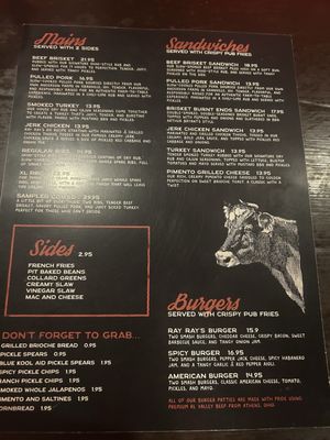 Menu photo 3 Ray Ray's Barbeque Marion, OH Menu photo 3 Ray Ray's Barbeque Marion, OH