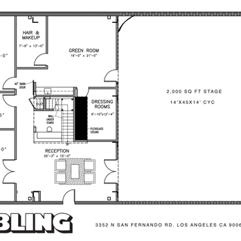 Sibling - Floor plan - Recording & Rehearsal Studios Near Me - Los Angeles, California Sibling - Floor plan - Recording & Rehearsal Studios Near Me - Los Angeles, California
