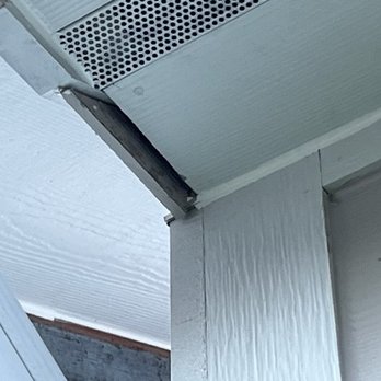 Polar Bear Exterior Solutions - another gap between siding and soffits - Windows Installation Near Me - Mukilteo, Washington Polar Bear Exterior Solutions - another gap between siding and soffits - Windows Installation Near Me - Mukilteo, Washington