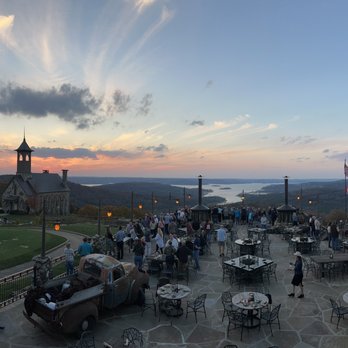 Osage Restaurant - Bagpipes playing at sunset. Beautiful. - Seafood Near Me - Ridgedale, Missouri